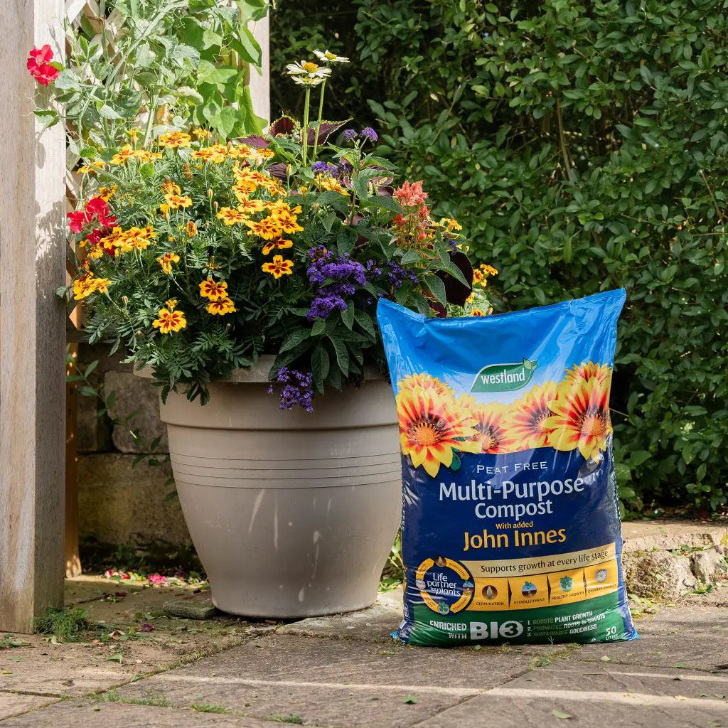PF Multi Purpose Compost with John Innes Peat Free (B2G3F) 50L