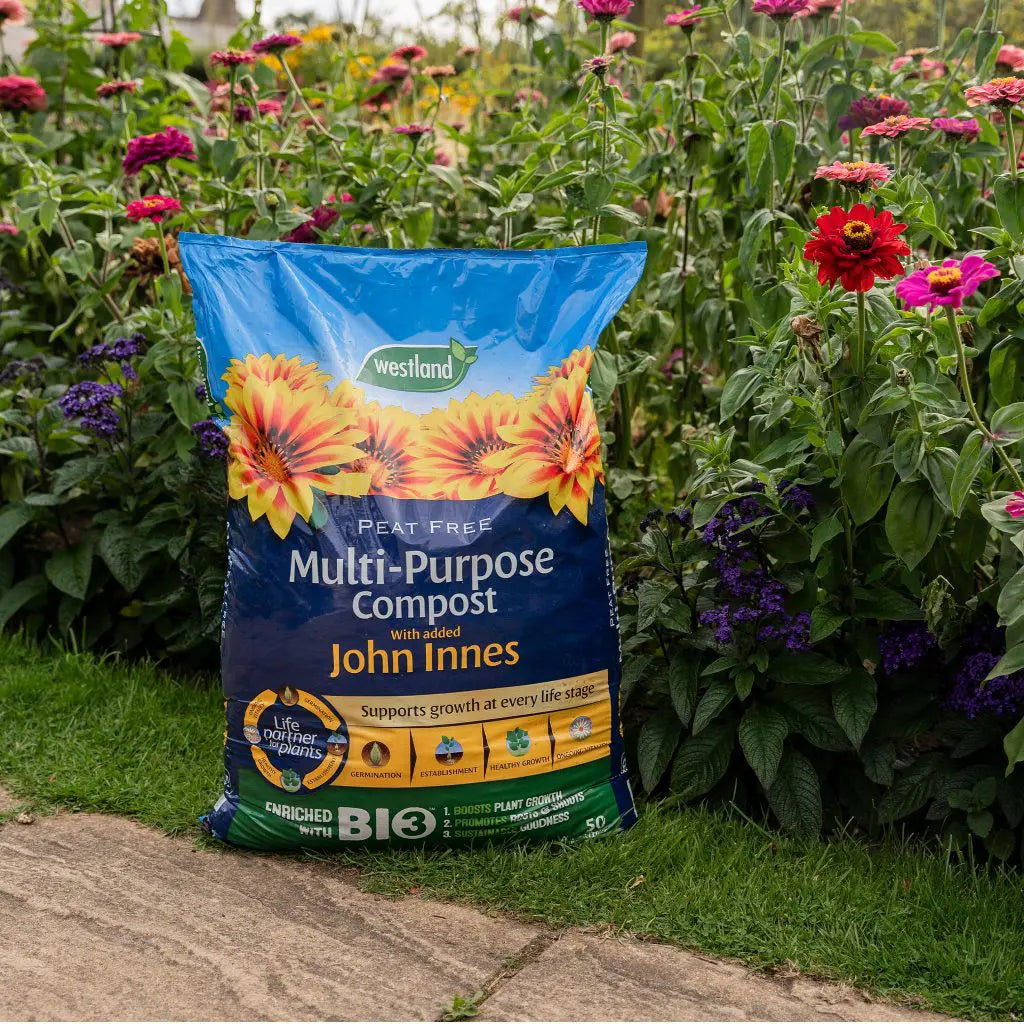 PF Multi Purpose Compost with John Innes Peat Free (B2G3F) 50L