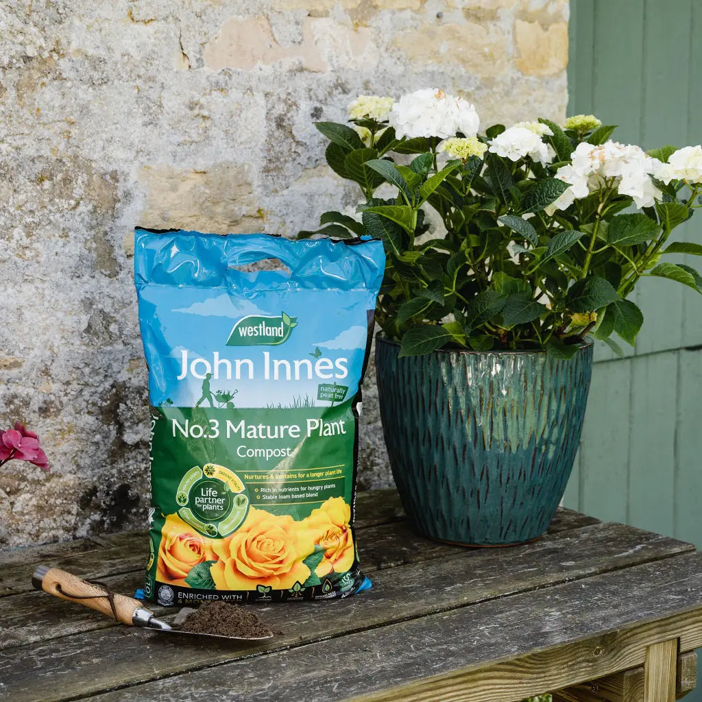John Innes Peat Free No 3 Mature Plant Compost 10L