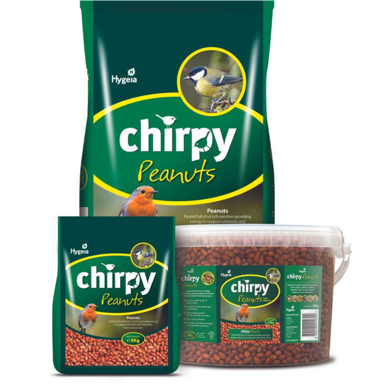 Peanuts 5kg Bucket-Easy Garden Centre