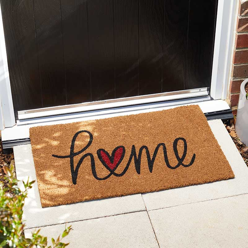 Home Is Where The Heart Is Decoir Mat 45x75cm-Easy Garden Centre