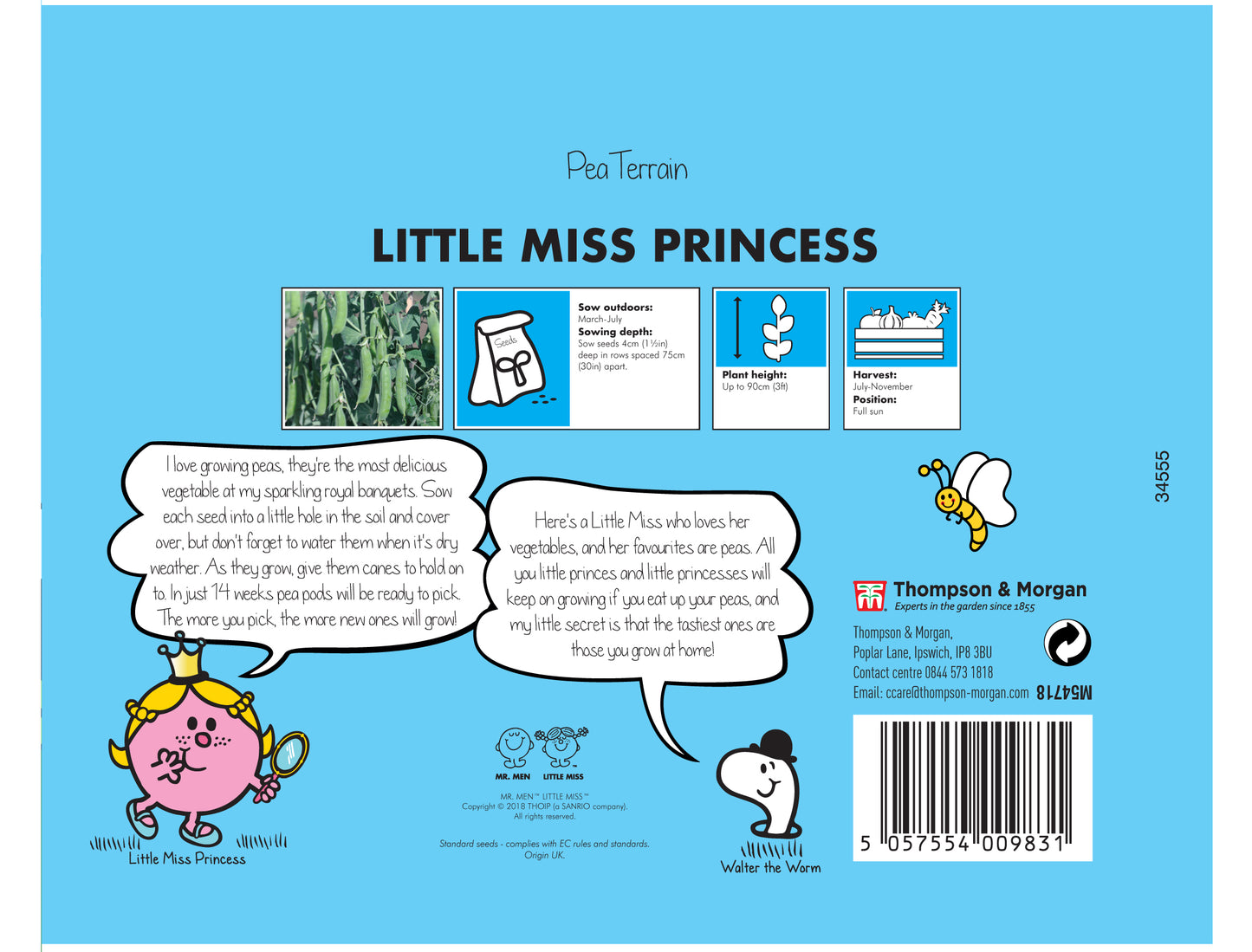 Little Miss Princess Pea Terrain-Easy Garden Centre