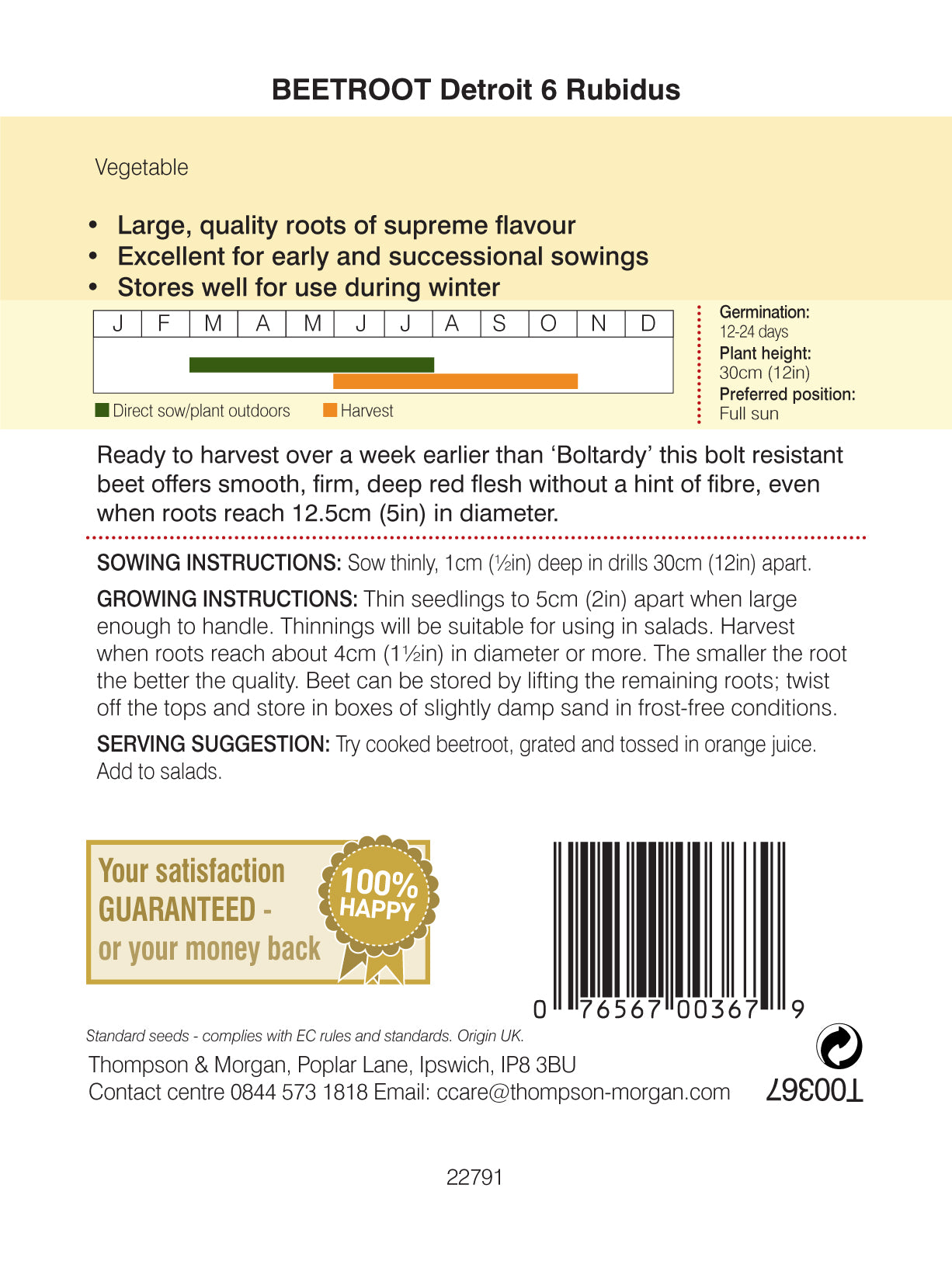 Beetroot Detroit 6 Rubidus