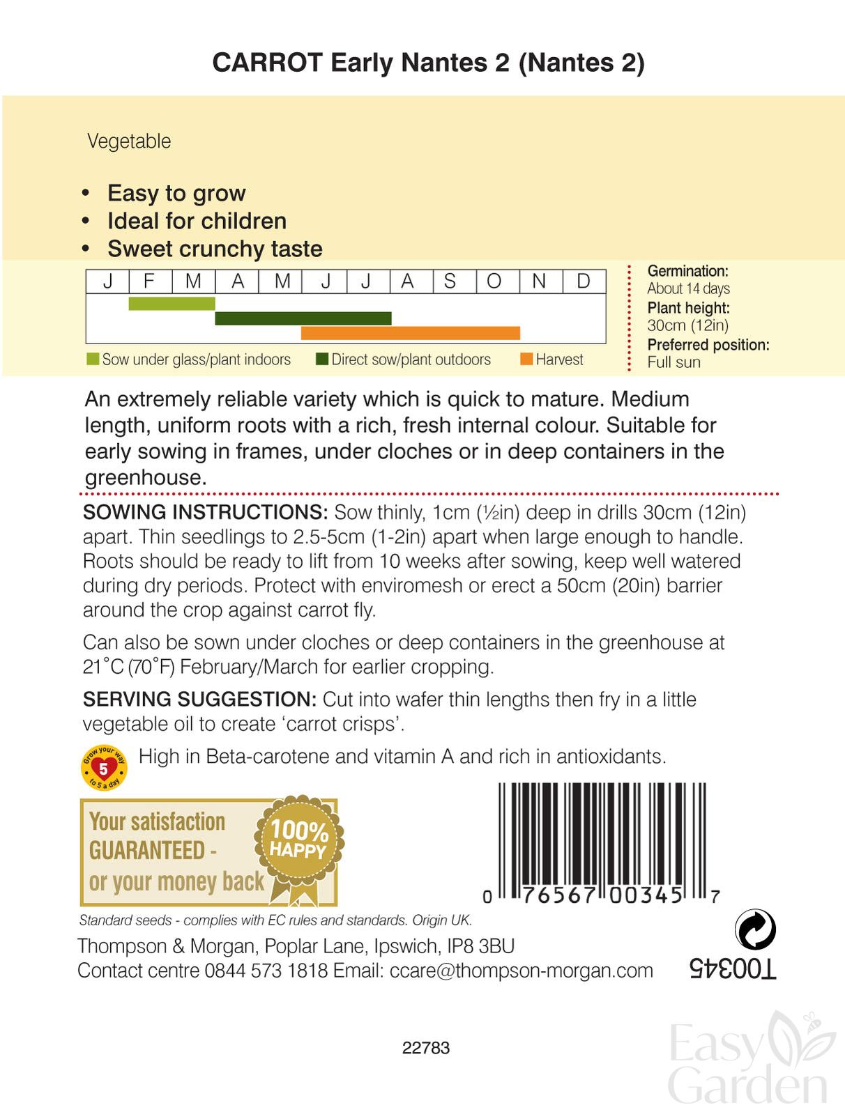 Carrot Early Nantes 2 (Nantes 2)