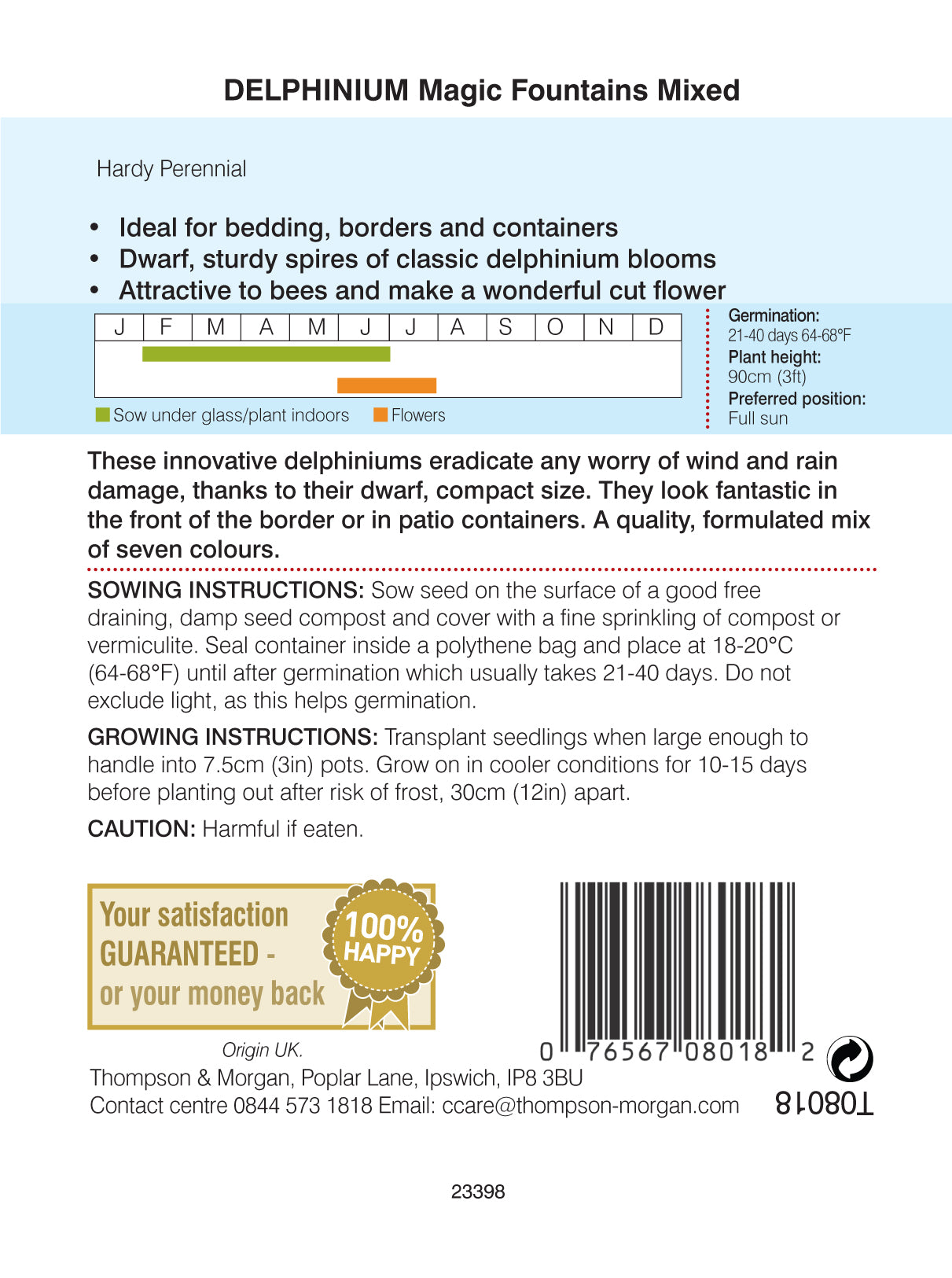 Delphinium Magic Fountains