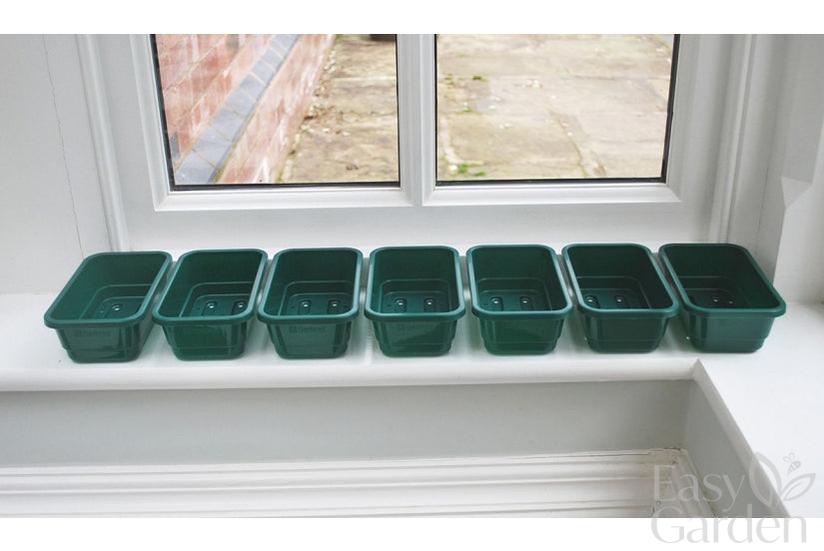 MINI SEED TRAY GRN 17x10x5cm-Easy Garden Centre