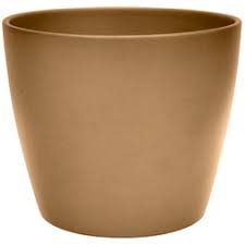 Poinsettia Planter Gold H13Cm D14.5Cm-Easy Garden Centre