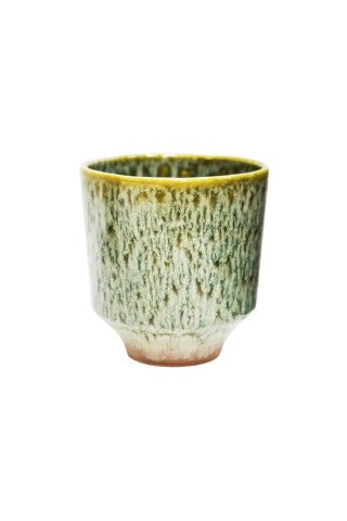 Reactive Glaze Sage Orchid Planter H13cm D13cm-Easy Garden Centre
