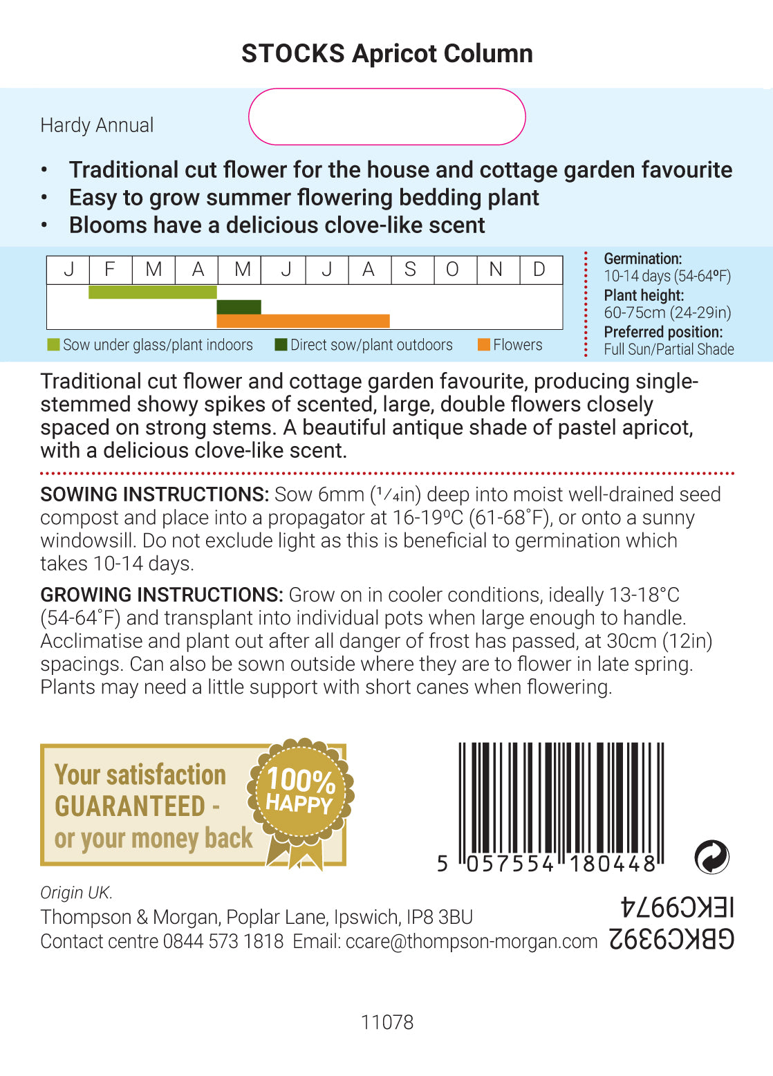 Stock Apricot Column