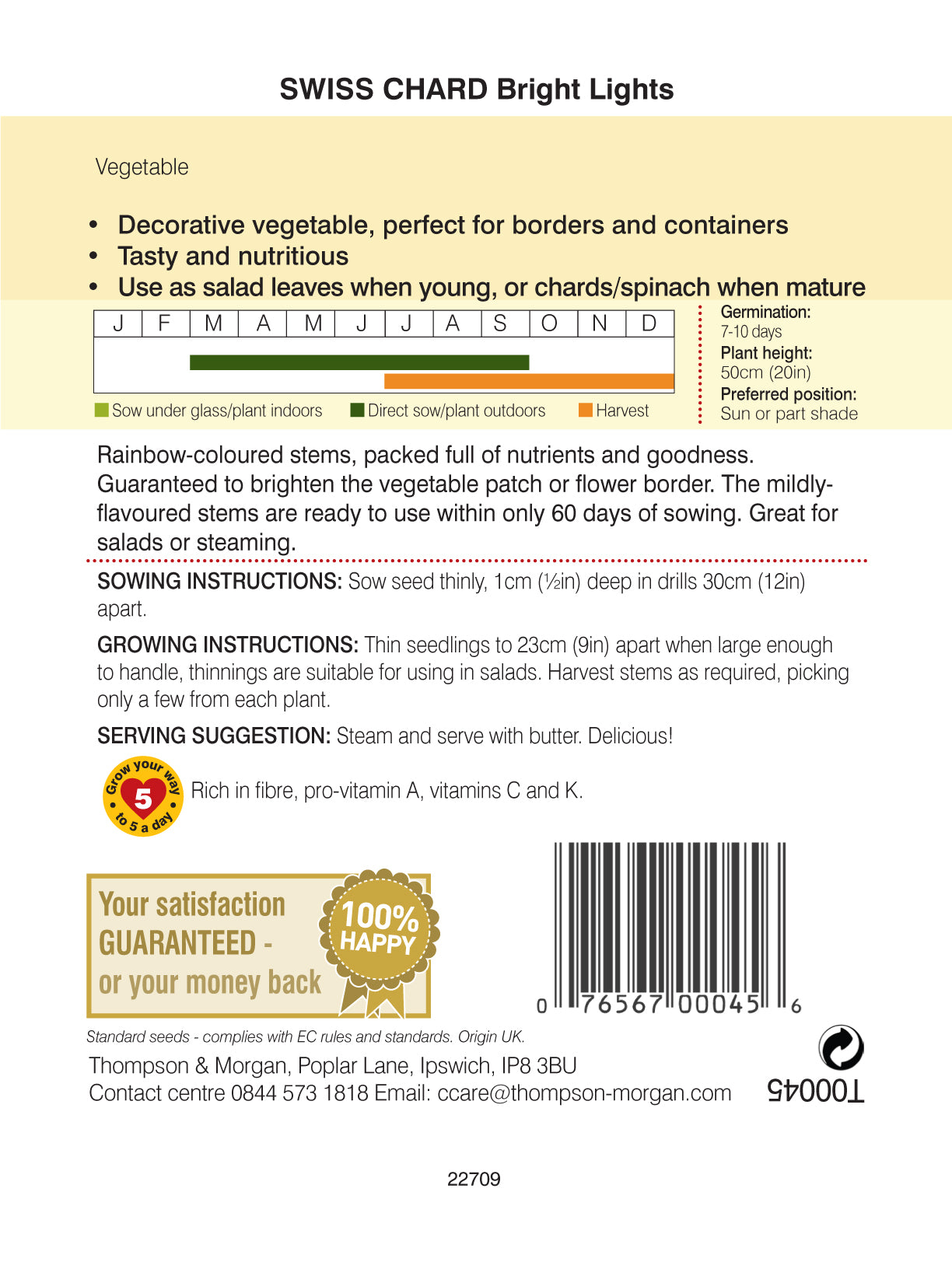 Swiss Chard Bright Lights