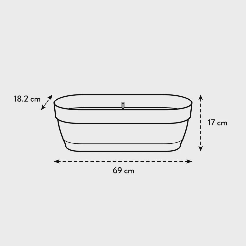 Vibia Campana Trough 70 Brown