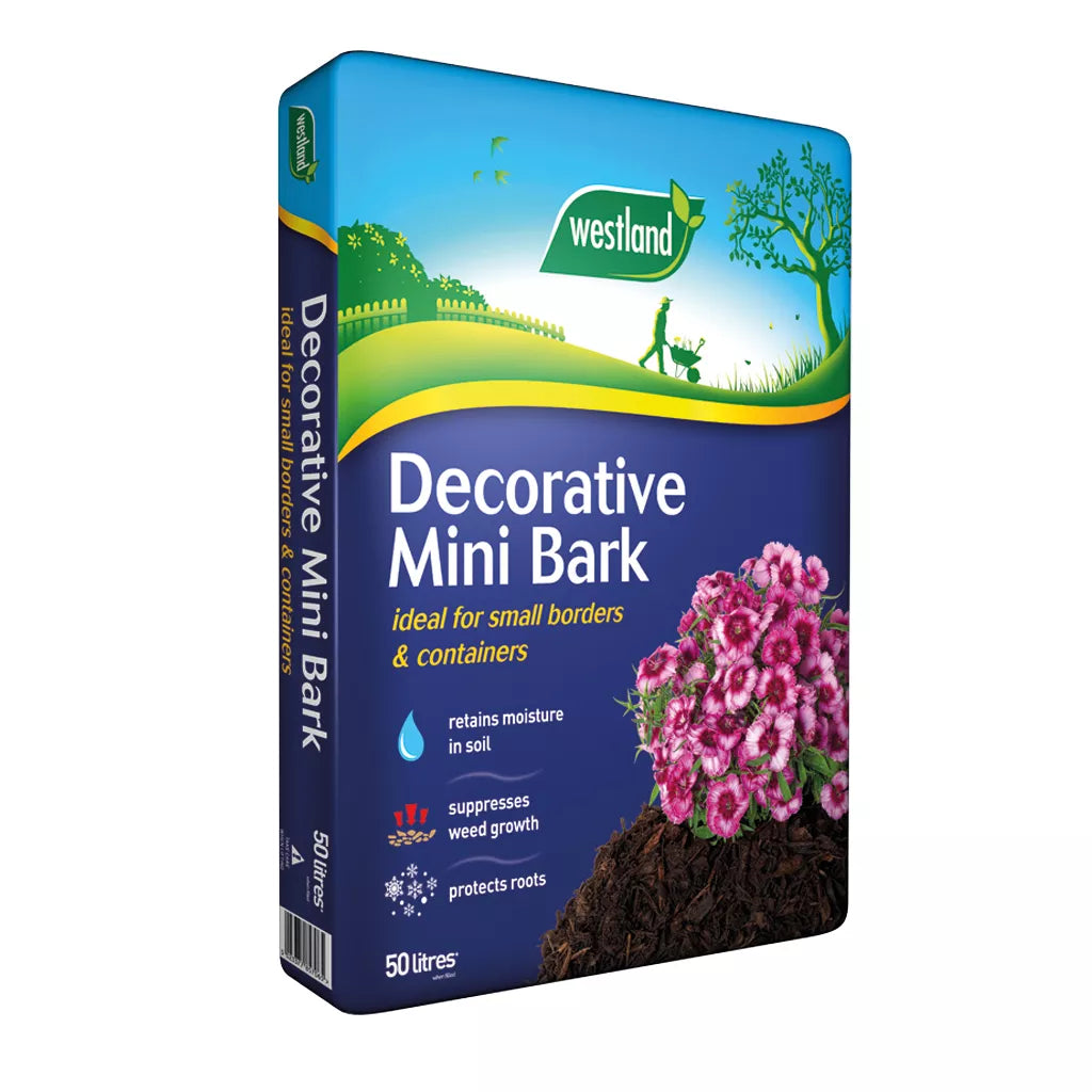Decorative Mini Bark Mulch 70L