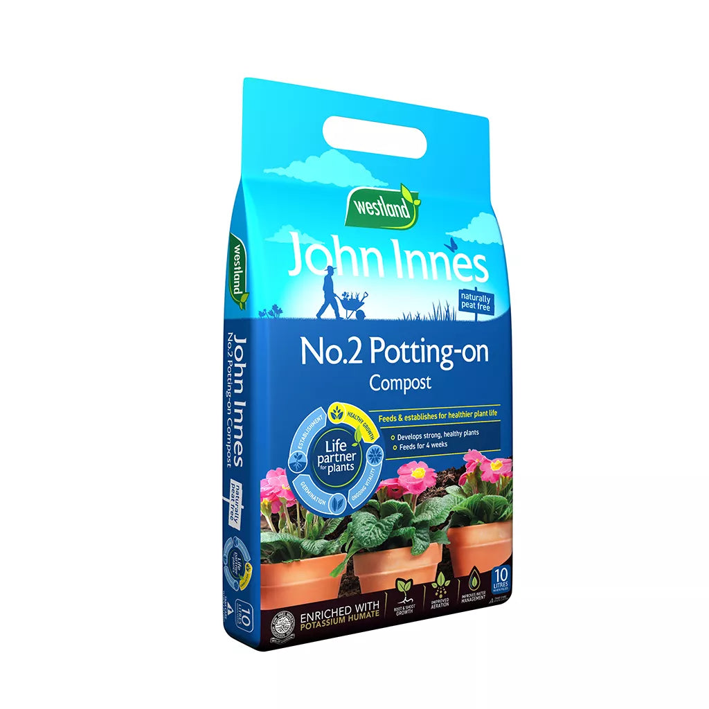 John Innes Peat Free No.2 Potting-on Compost 10L