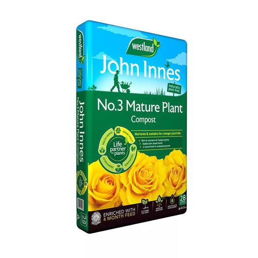 John Innes Peat Free No 3 Mature Plant Compost  28L