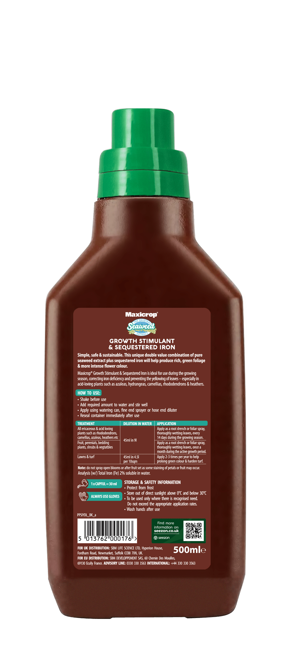 Plus Seq. Iron 500Ml Maxicrop