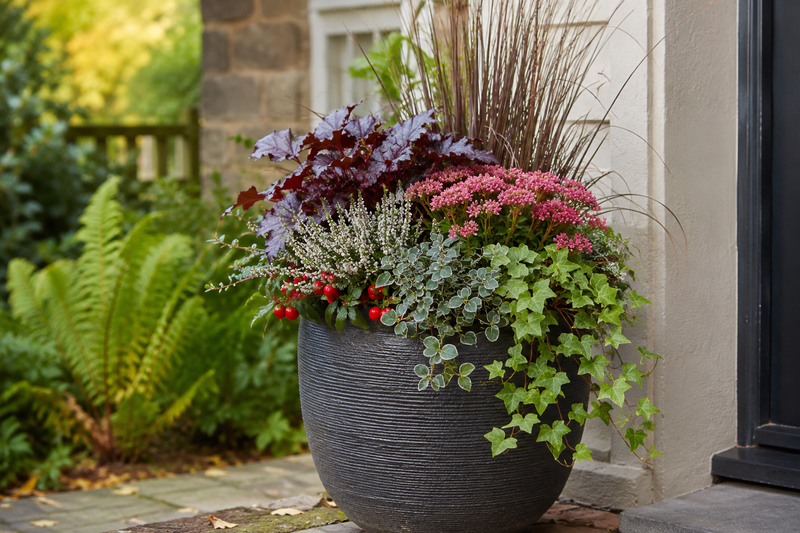 How to refresh summer containers for autumn