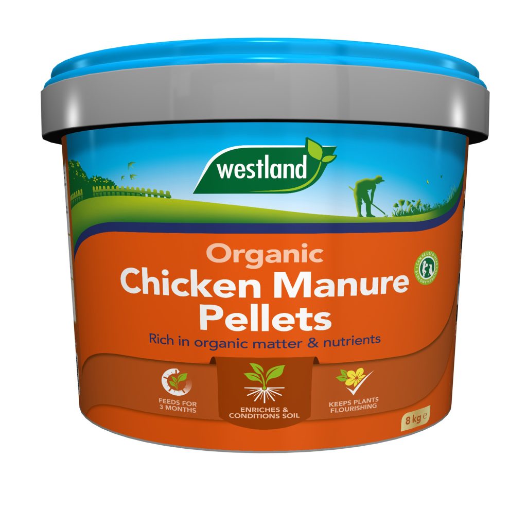 Organic Chicken Manure Pellets Bucket 10kg