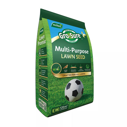 Gro-Sure Multi Purpose Lawn Seed 120m2 Bag