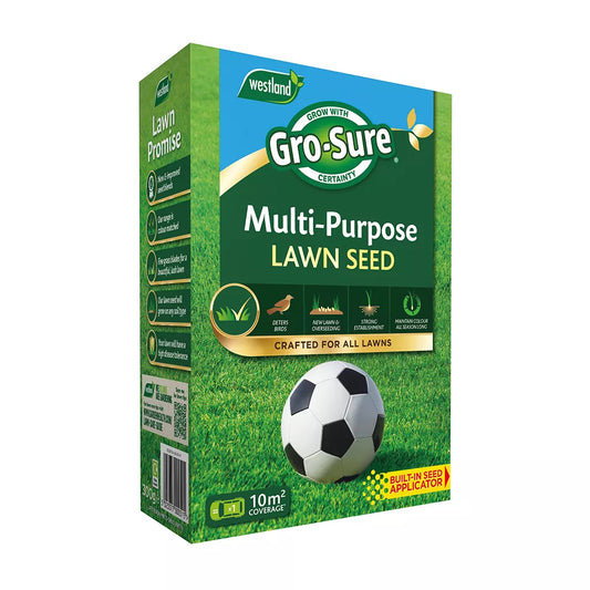 Gro-Sure Multi Purpose Lawn Seed 10m2 + 30% Extra Free Box