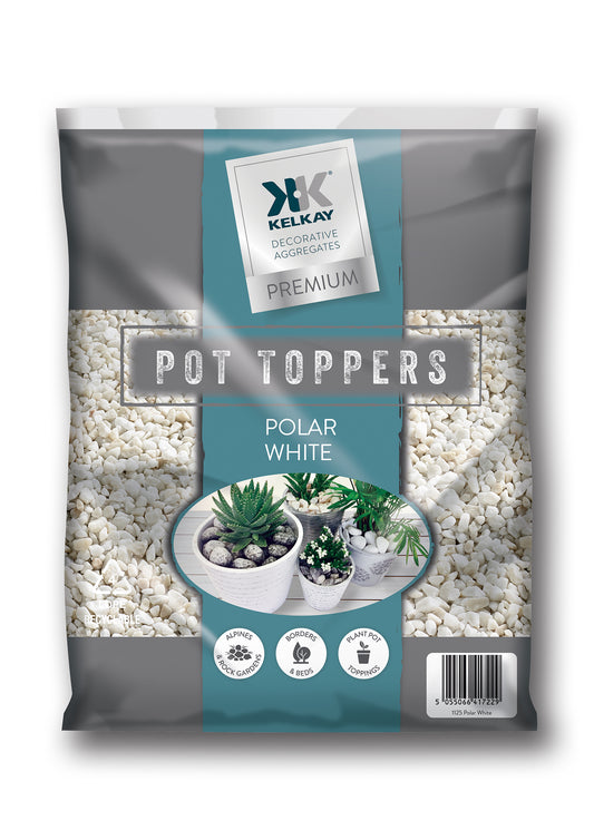 Polar White Pot Topper