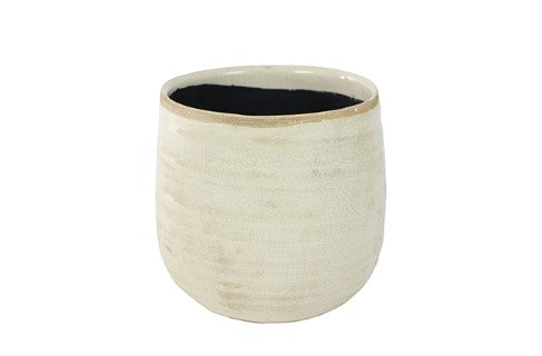 Pot Como Ivory H14Cm D15Cm