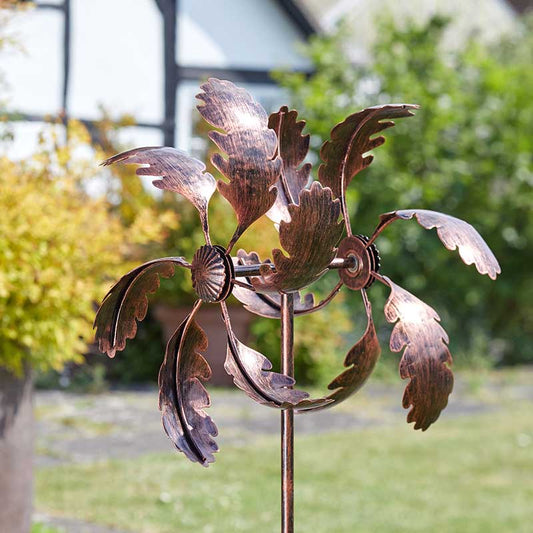Oak Leaf Wind Spinner-Easy Garden Centre