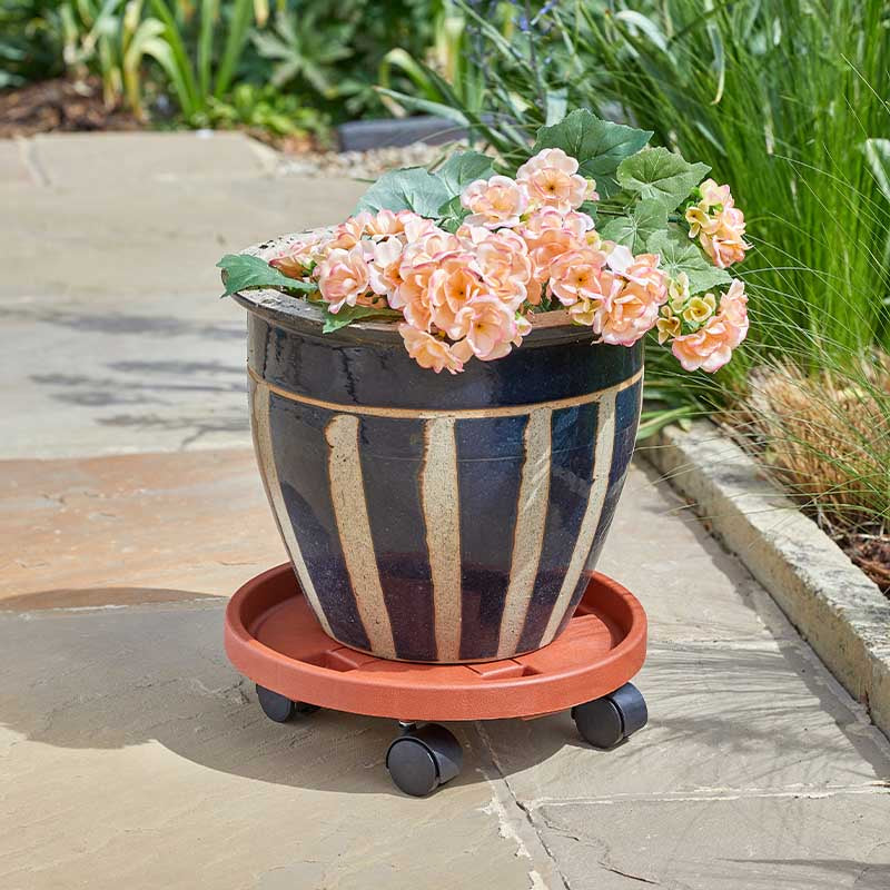 29cm Pot Caddy Tan-Easy Garden Centre