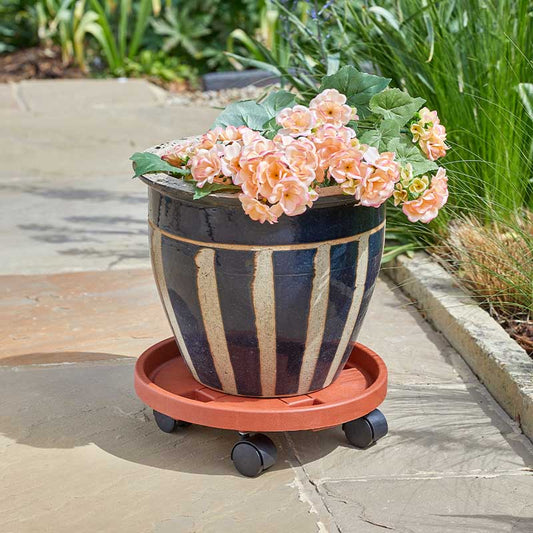 29cm Pot Caddy Tan-Easy Garden Centre