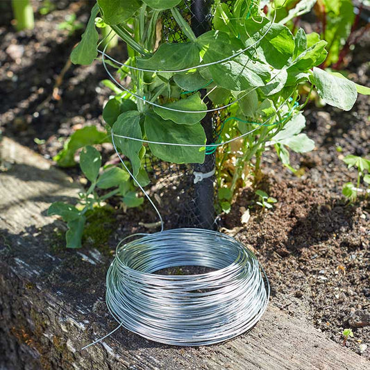 Garden Wire Galvanised 1.0mm x 50m-Easy Garden Centre