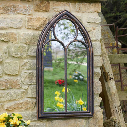 Abbey Home & Garden Mirror - Coppergris-Easy Garden Centre