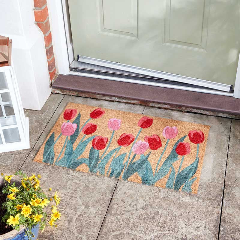 Tulips Decoir Mat 45 x 75cm-Easy Garden Centre