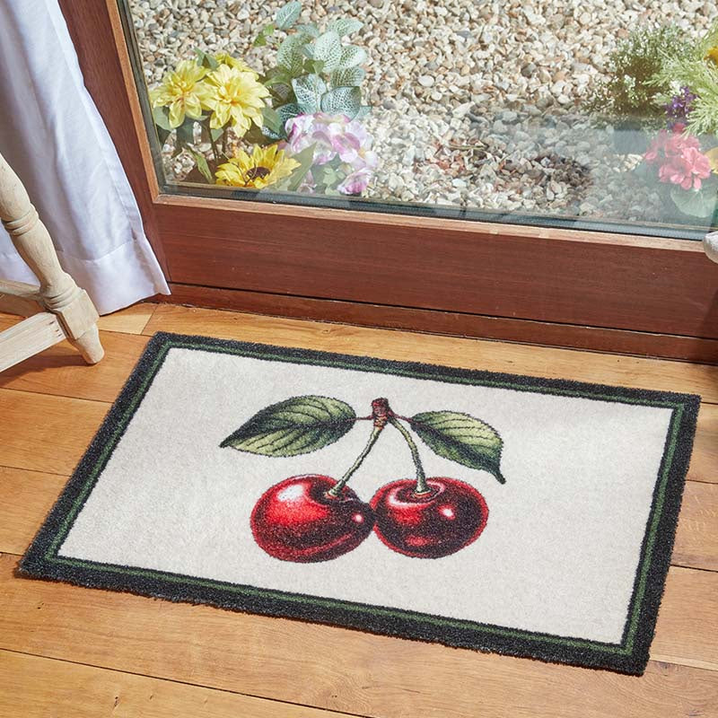 Cherries Ritzy Rug 45x75cm-Easy Garden Centre