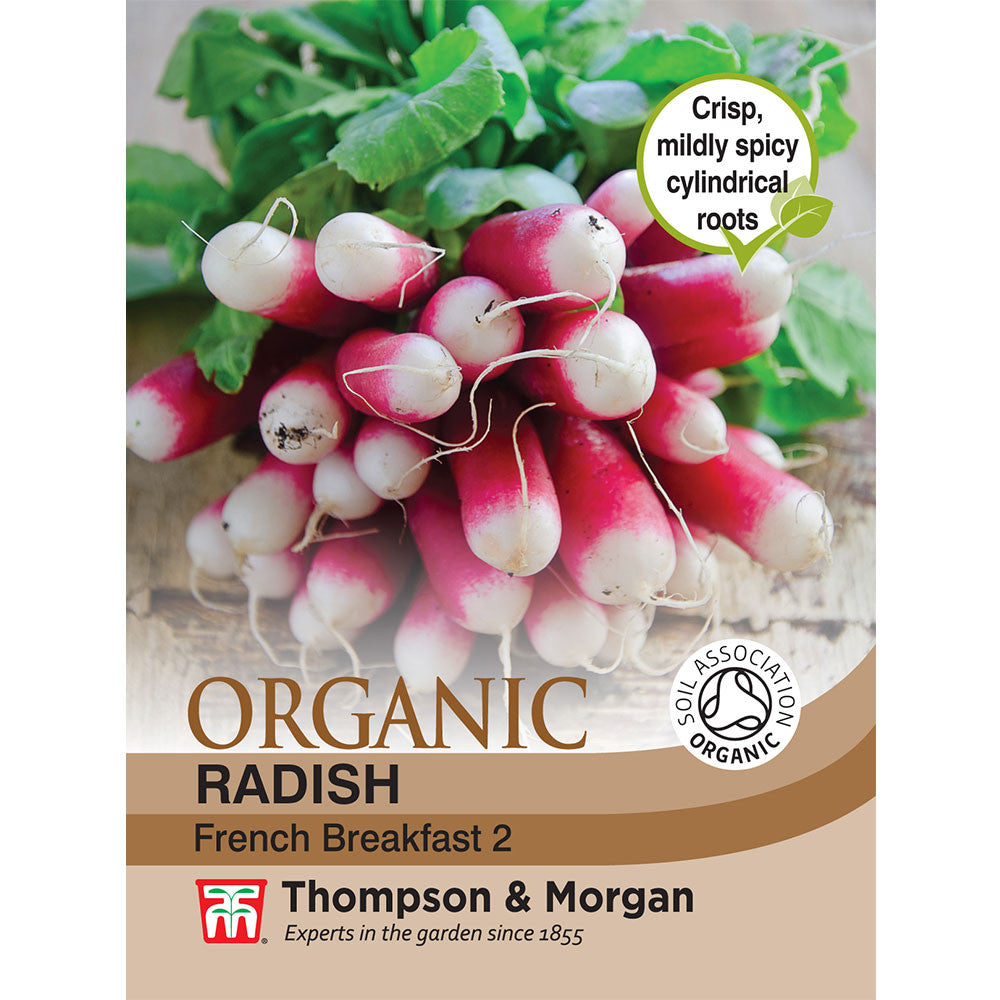 Radish French Breakfast 2 (Organic)-Easy Garden Centre