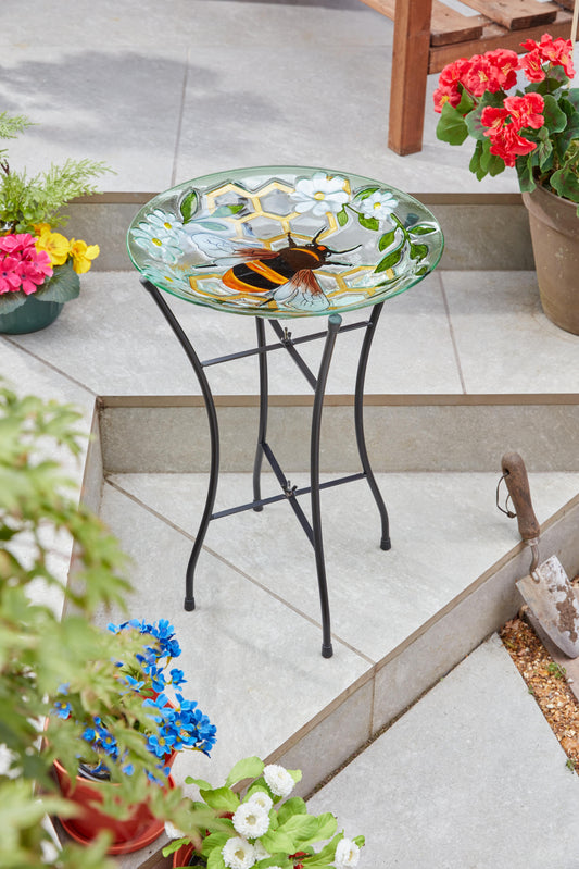 Bee Bird Bath-Easy Garden Centre