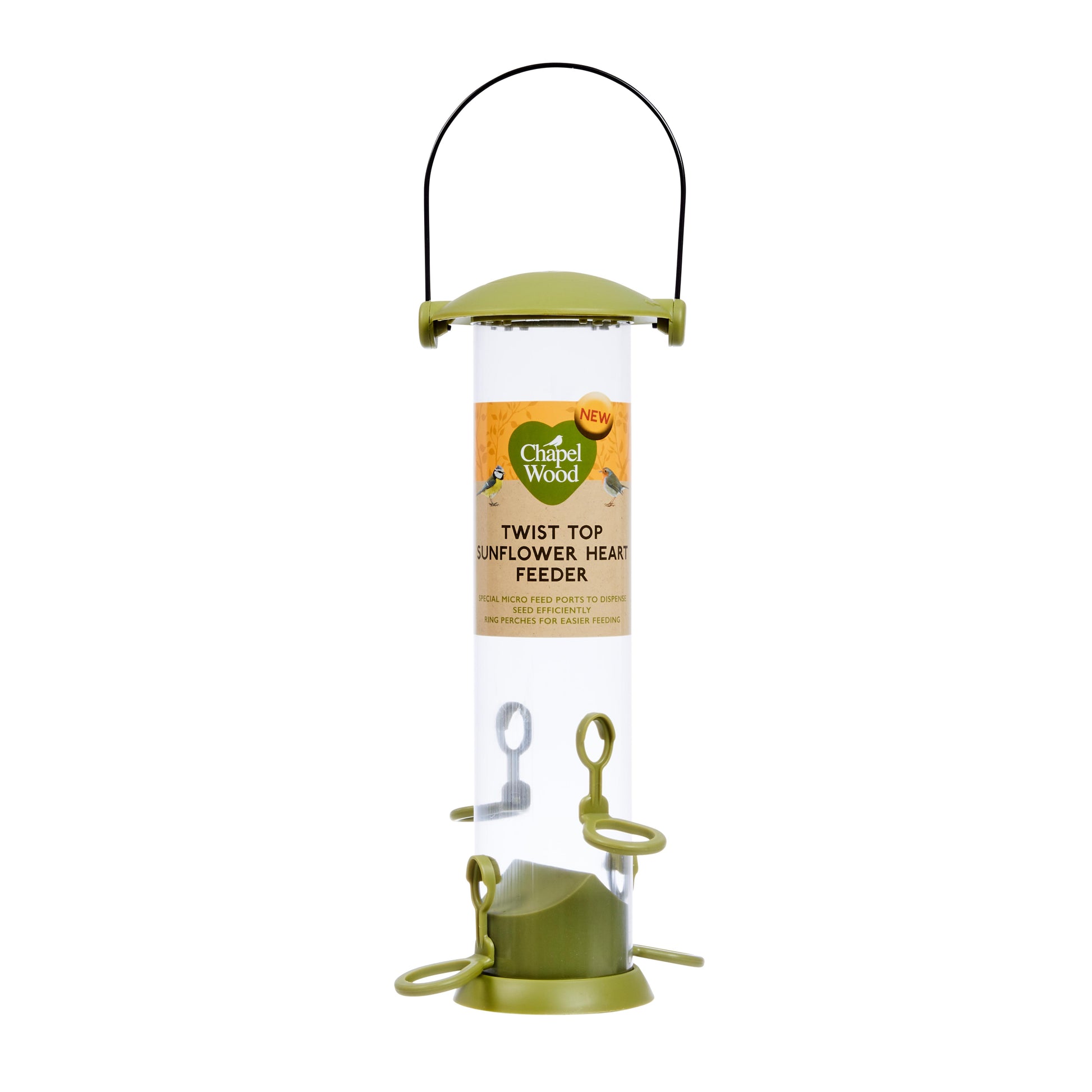 30cm Twist Top Sunflower Heart Feeder-Easy Garden Centre