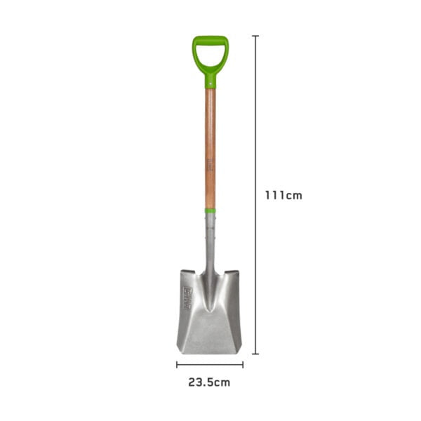 AMES Square Mouth Shovel - Carbon Steel-Easy Garden Centre