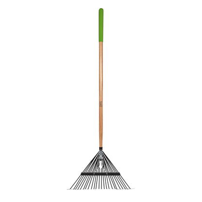 AMES Flat Tine Leaf Rake - Carbon Steel-Easy Garden Centre