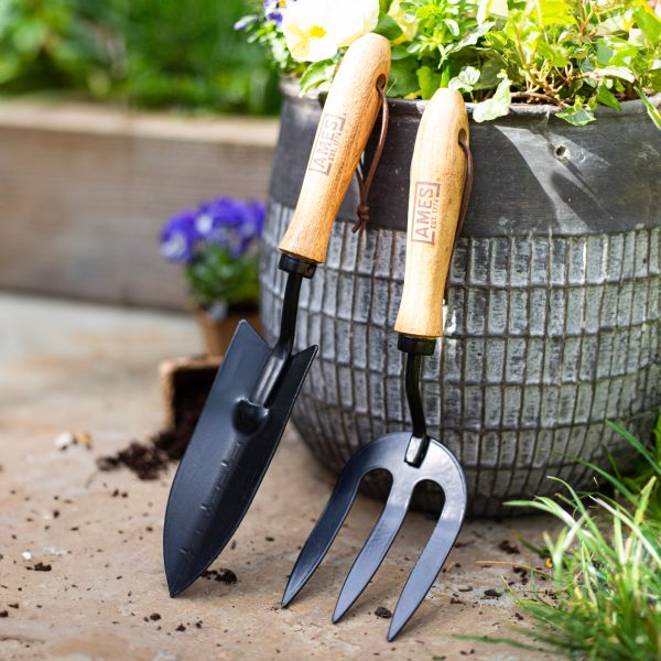 AMES Hand Fork - Carbon Steel-Easy Garden Centre
