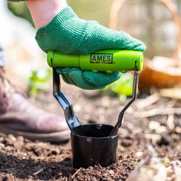 AMES Hand Bulb Planter - Carbon Steel-Easy Garden Centre