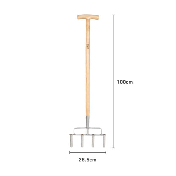 AMES LAWN AERATOR SS T HANDLE-Easy Garden Centre