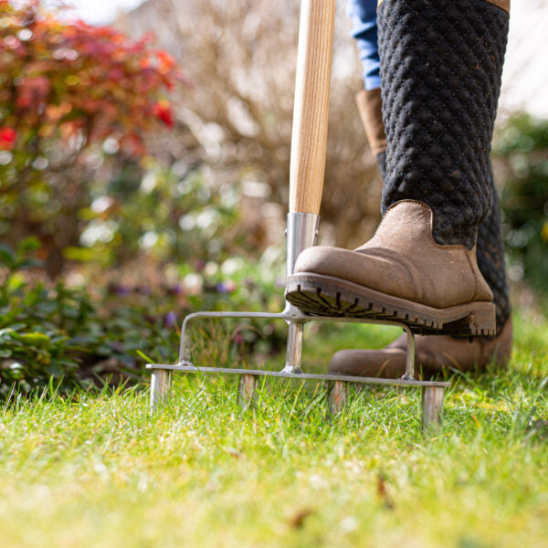 AMES LAWN AERATOR SS T HANDLE-Easy Garden Centre