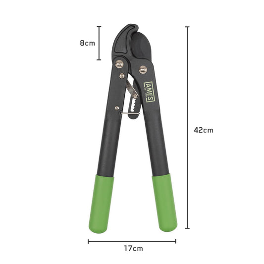 AMES Compact Ratchet Anvil Lopper-Easy Garden Centre