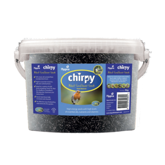 Black Sunflower Seeds 3kg Bucket