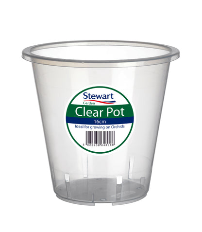 Clear Pot 16cm