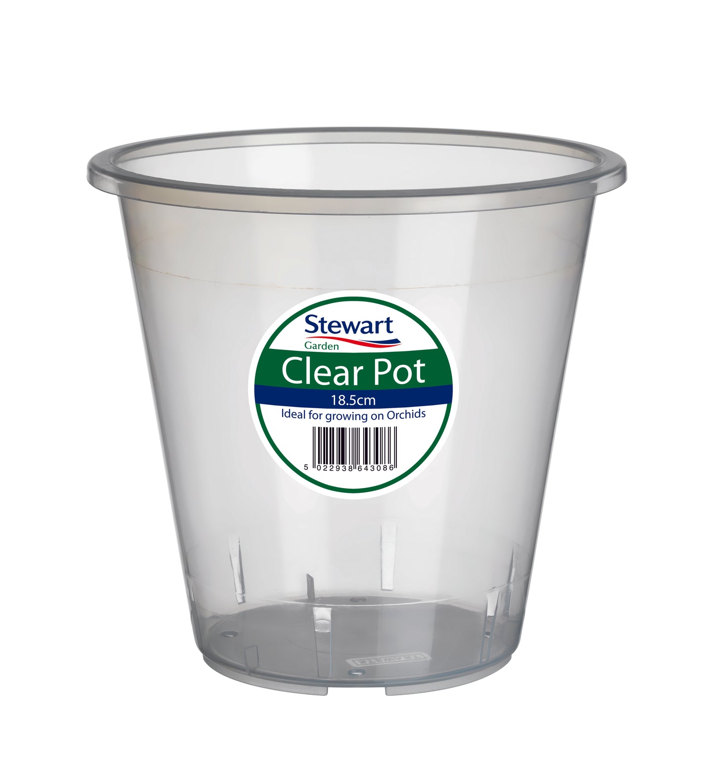 Clear Pot 18.5cm