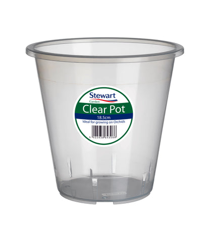 Clear Pot 18.5cm