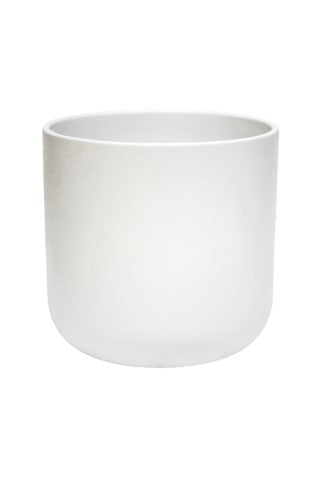 Lisbon Planter White H11.5Cm D11.5Cm