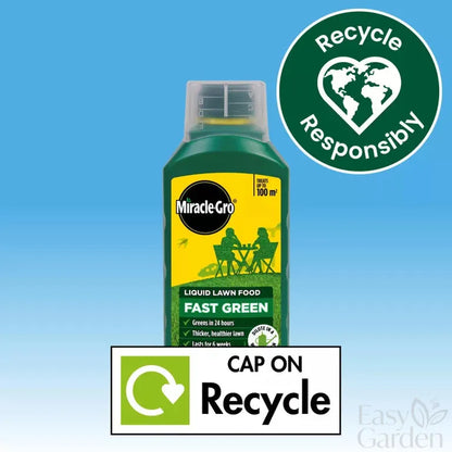 Miracle-Gro Evergreen Fast Green Liquid Lawn Food Concentrate 1Lt-Easy Garden Centre
