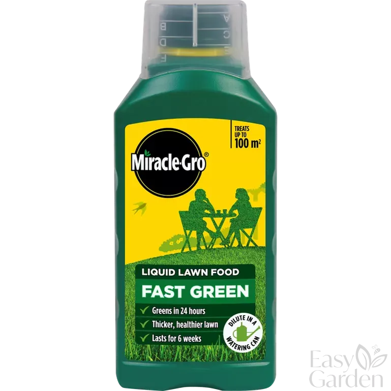 Miracle-Gro Evergreen Fast Green Liquid Lawn Food Concentrate 1Lt-Easy Garden Centre