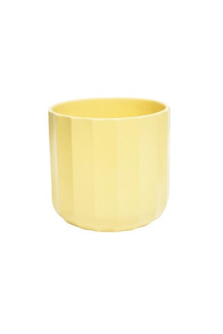 Positano Lemon Geo Planter H13cm D13cm